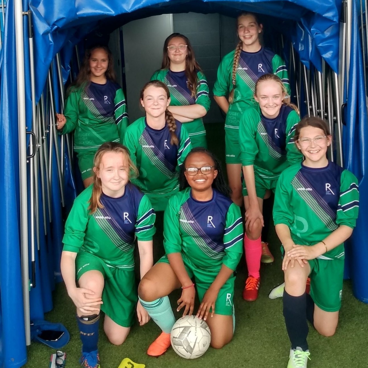 Rugby High School Sunshine football on a radiant day